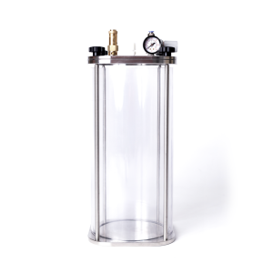 10L Toughened Glass & Stainless Steel 304 Clear Pressure Vessel