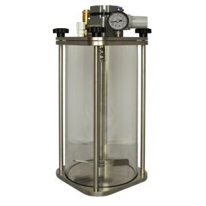 5L Acrylic & Stainless Steel 304 Clear Pressure Vessel with Agitation