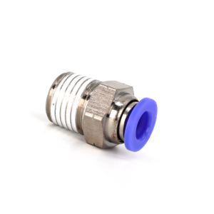 TUBE FITTING 1/4″ NPTM x 1/4″ OD push in